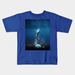 Blue whale Kids T-Shirt